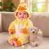 Set 15" BABESIDE Lightweight Baby Doll Realistic Soft Doll for Girls, Easy to Carry & Hug Pretend Play & Gift