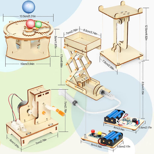 5 1 8+, 3D 8 9 10 11 12 in STEM Kits Projects for Kids, STEM Toys Crafts for Boys, Girls, Ages Science Building Toys