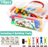 170 Pcs STEM Building Toys for Kids Ages 4-9 - Educational Construction Kit for Creative Games, Birthday Gifts