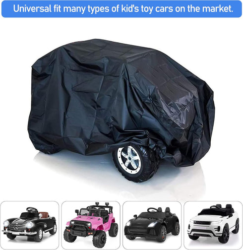 tonhui Kids Ride-On Toy Car Cover, Outdoor Protection for Electric Battery Powered Toy Vehicles, Universal Fit
