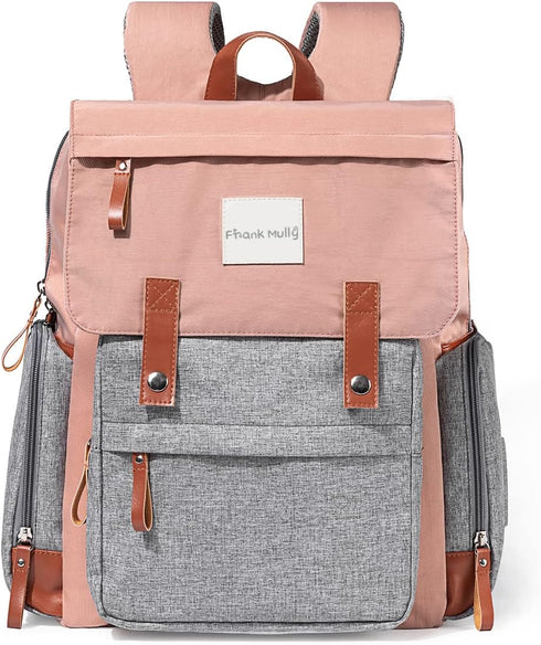 Frank Mully Diaper Bag Backpack Large Multifunction Travel Baby Bag for Mom