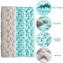 59x59 Inch SPRINGSPIRIT Baby Play Mats for Floor, Thicker and Larger Soft Cushioning Playmats for Babies and Toddlers