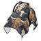 Mazeann Vintage Highland Cow Car Seat Cover Baby Breathable Soft Infant Carseat Covers