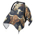 Mazeann Vintage Highland Cow Car Seat Cover Baby Breathable Soft Infant Carseat Covers