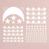 Moon and Stars Wall Decal Vinyl Sticker for Kids Room Decoration - Good Night Nursery Decor