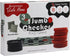 Lulu Home Jumbo Checkers, Giant 3-in-1 Checkers Game Rug Board Game Set for 2 Players