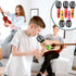 Sumind 30 9.4 Inch 80s 90s Pcs Inflatable Microphones Blow up Plastic Fake Microphone Props Toys for Karaoke Musical