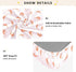 KEIGE Pack 21165118 Shrimp Seafood Fitted Crib Sheet for Girls and Boys,Soft Breathable Cotton N Play Baby Sheet