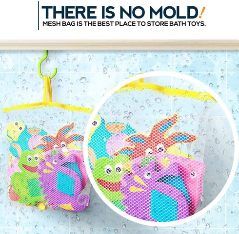 100% Foam Bath Toys - Non-Toxic Floating Puzzles Animals - Early Learning Bathtub Toy - Fun Educational Geometric