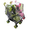 Aligle Twin Stroller Raincoat, Universal Size, Baby Rain Cover/Wind Shield