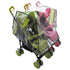 Aligle Twin Stroller Raincoat, Universal Size, Baby Rain Cover/Wind Shield