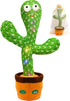 Talking Cactus Toy, Volume Adjustment Dancing Cactus, Mimicking Toy, Light Up Baby Toy, Funny Gift for Boys Girls 0-3