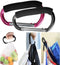 Newraturner Large Stroller Hooks for Mommy, 2 pcs Carabiner Stroller Hook Organizer for