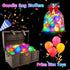 18 8-12 PCS LED Puffer Balls Light Up Party Favors for Kids Goodie Bags Stuffers Classroom Treasure Box Prizes Bulk