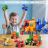Novaluki Set 6 1 3-5, 3 4 5 6 7 8 Transforming Robot Toys Construction Trucks, Dinosaur Vehicles in Transform Robot