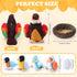 7 Pcs Birds Toys Plush Stuffed Animal Bird Set, Cute Birds, Egg, Nest Toy Gifts for Kids, Creative Play Birthday Favors