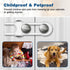 Locks,4 Pack Cabinet Locks for Babies,Child Proof Cabinet U-Shaped Baby Proofing Cabinets,Child Locks for Cabinets