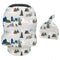 Baby Carseat Cover with Beanie, Adventure Mountain Infant Carseat Canopy for Boys