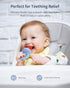 (2 Pack) 3 Silicone Baby Fruit Food Feeder with Freezer Nibble Tray, Breastmilk Popsicle Molds for Baby Teething