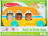 Melissa & Doug GO Tots Wooden Roll & Ride Bus with 3 Disks - FSC Certified