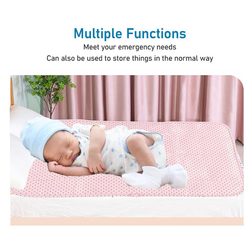 Portable Changing Pad, Compact Baby Changing Mat for Baby Girl Boy Foldable Changing Pad Diaper Changing Mat