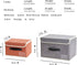 4 Pack closet, Storage Boxes with Lids Foldable Decorative Fabric Storage Bins for Jane's Home Compact Toy Storage