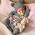 20 Inch 3+ JIZHI Reborn Baby Dolls Boy - Cute Soft Realistic Newborn Baby Doll with Poseable Body, Real Life Baby Dolls