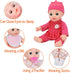 Besurejoy 12'' Playset 4 Set 3+ Baby Doll Nursery Care with Outfits,Clothes Hanger,Swaddle Blanket,Feeding