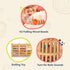 B. toys A-Maze Rain Rush Dexterity Toy - Crawling Rolling Tower for Toddlers