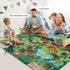 Figures,12 Playset FRUSE Jurassic Dinosaur Toys PCS Realistic Large Dinosaur Figurines with Jumbo Play Mat