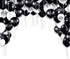 Chengu 50 Pcs Black and White Checkered Balloons - 12 Inch Latex Race Car Checkered Flag Party Supplies Decorations