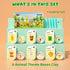Diosnase 6 Air Dry Clay for Kids - Animal Themed Modeling Clay Kit, Model Magic Clay with Sculpting Tools