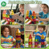Tiles,78PCS Set 3+,Car Mini Magnetic Travel Magnetic Tiles with Iron Box,Portable Building Blocks for Kids Ages