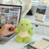 PEACH CAT Turtle Stuffed Animal Cute Plushies Small Plush Toys Gifts for Kids Green