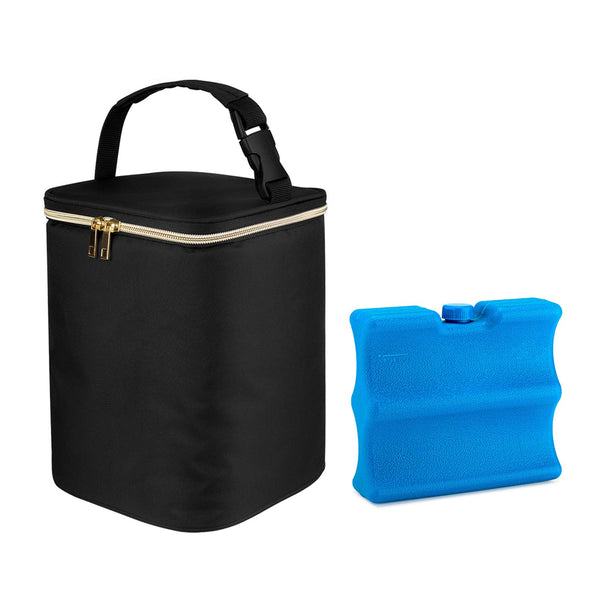 Teamoy Breastmilk Cooler Bag with Ice Pack, Baby Bottles Bag for up