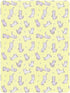 miaozhen 1 Pack 52x28 Cotton Baby Crib Sheets Ultra Soft Yellow Funny Cat Crib Mattress Sheet for Nursery sabanas para