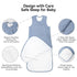 BubblePanda 12-18 1.0 2-Way Rayon Made from Bamboo Sleep Sack Months Tog Ultra Soft Baby Wearable Blanket Toddler