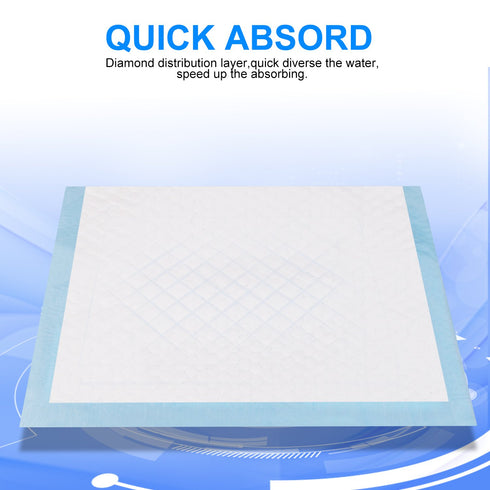 Zdolmy Baby Disposable Changing Pad, 20Pack Soft Waterproof Mat for Diaper Changing Table & Mat