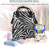 DWVTSLH Backpack Mummy Backpack Zebra Print Diaper Bag Multifunction Nappy Bags Waterproof Large Capacity Travel