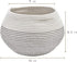 10"D 8.3"H Goodpick Round Cotton Rope Storage Basket for Living Room, Bathroom, Kids' Corner & Shelves, Stores Towels