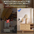 10 Pcs Furniture Anchors, Baby Proofing Anti-Tip Metal Straps for Cabinet, Wardrobe, Dresser Safety