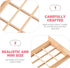2 Pcs Mini Furniture Doll House Miniature Window Frame Model Decoration