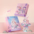 MEIEST Set,Dream Flower Castle Building Blocks Castle On a Cloud Particle Construction Building Bricks Toy,Flowers