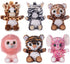 My OLi 7" Plush Toys Set Stuffed Animals Bundle of Forest Animal