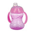 (3-Pack) 10 oz 4+ Nuby Clik-It Grip N' Sip Soft Spout No-Spill Training Sippy Cup with Handles - - Months