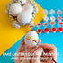 24 2 Dozen CALPALMY Pieces Hyper-Realistic White Wooden Eggs - Fake Easter Eggs for Painting, Decorating, Crafting