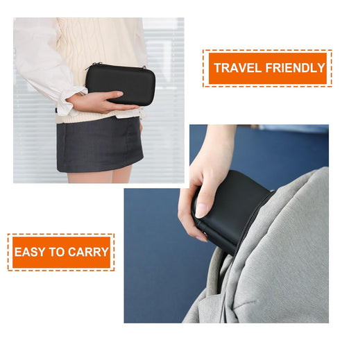 Supmay Hard Carrying Case for RG40XX H Retro Handheld Game Console, Black