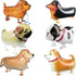 6pcs Walking Animal Balloons Pet Dog Balloons - Kids Birthday Party Supplies, Animal Theme Decorations