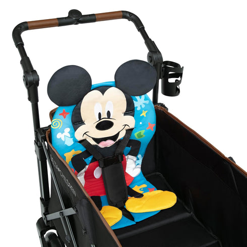 Mickey Mouse Stroller Seat Pad by Delta Children - Universal Stroller Seat Cushion/Liner for Infants and Toddlers