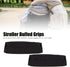 2Pcs Replacement Stroller Handle, Buffed Grips Replacement, Armrest Protector Handle Cover